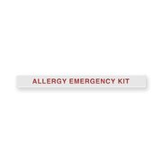 AEK Permanent Adhesive Dome Label Allergy Emergency Kit EN9472